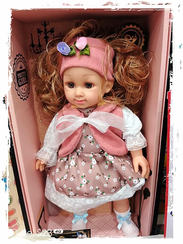 POUPEE CHIC rose dilaila